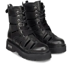 Anfibi donna “Cult” CLE104247 Collezione Primavera/Estate 2025 – Nero