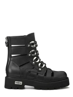 Anfibi donna “Cult” CLW340600/601 Collezione Primavera/Estate 2025 – Nero/Bianco