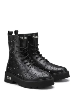 Anfibi donna “Cult” CLW362700/701 Collezione Primavera/Estate 2025 – Nero/Beige