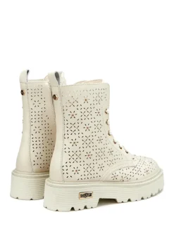 Anfibi donna “Cult” CLW362700/701 Collezione Primavera/Estate 2025 – Nero/Beige