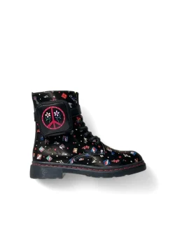 Anfibi donna “Dockers” 45TS913-600110 Collezione Autunno/Inverno 2024/2025 – Nero fantasia