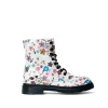 Anfibi donna “Dockers” 45TS201-800505 Collezione Autunno/Inverno 2024/2025 – Bianco fiori