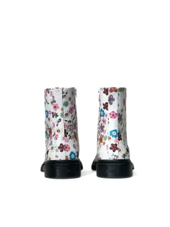 Anfibi donna “Dockers” 45TS201-800505 Collezione Autunno/Inverno 2024/2025 – Bianco fiori
