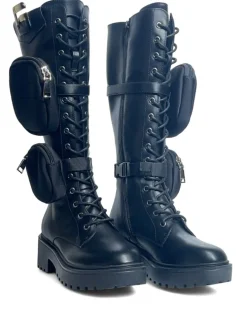 Anfibi donna “Gaelle Paris” GBCDP2820 Collezione Autunno/Inverno 2024/2025 – Nero