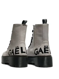 Anfibi donna “Gaelle Paris” GBDC2385 Collezione Autunno/Inverno 2024/2025 – Nero/Bianco