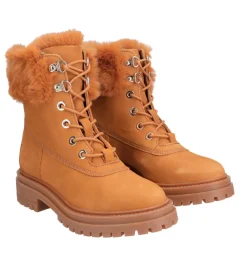 Anfibi donna “Geox” D IRIDEA T Collezione Autunno/Inverno 2024/2025 – Cognac