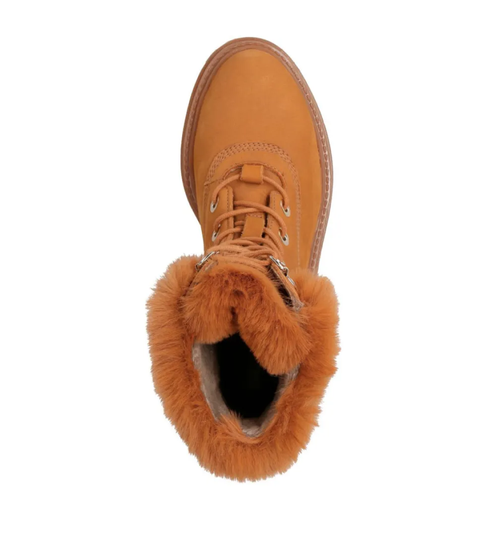 Anfibi donna “Geox” D IRIDEA T Collezione Autunno/Inverno 2024/2025 – Cognac