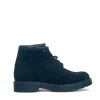 Anfibi Donna “Simone Parisi Milano” DM06 Collezione Autunno/Inverno 2024/2025 Camoscio – Nero