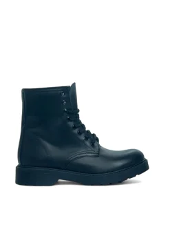 Anfibi Donna “Simone Parisi Milano” DM08 Collezione Autunno/Inverno 2024/2025 – Nero/Bordeaux