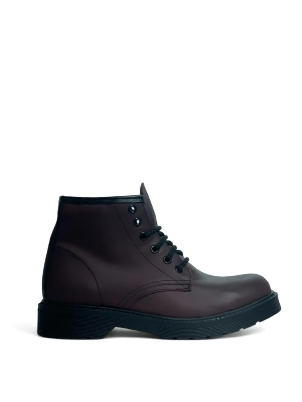 Anfibi Donna “Simone Parisi Milano” DM06 Collezione Autunno/Inverno 2024/2025 – Nero/Bordeaux