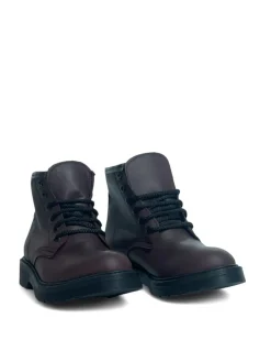 Anfibi Donna “Simone Parisi Milano” DM06 Collezione Autunno/Inverno 2024/2025 – Nero/Bordeaux