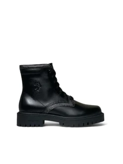 Anfibi donna “U.S. Polo assn.” KARMA007 Collezione Autunno/Inverno 2024/2025 – Nero