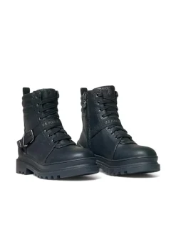 Anfibi donna “U.S. Polo assn.” BRUNA013 Collezione Autunno/Inverno 2024/2025 – Nero