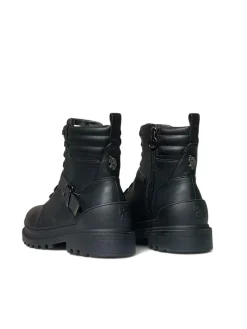 Anfibi donna “U.S. Polo assn.” BRUNA013 Collezione Autunno/Inverno 2024/2025 – Nero