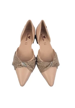 Ballerine donna “Braccialini” BB123 Collezione Primavera /Estate 2025 – Nude/Nero