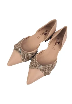 Ballerine donna “Braccialini” BB123 Collezione Primavera /Estate 2025 – Nude/Nero