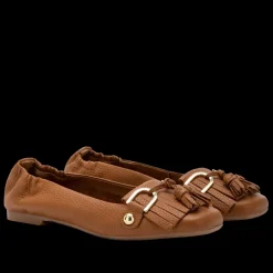 Ballerine donna “Carmens” 53110 Collezione Primavera/Estate 2025 – Cuoio/Peonia/Verde