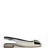 Ballerine donna “Patrizia Pepe” PPJ276 Collezione Primavera /Estate 2025 – Bianco/Beige