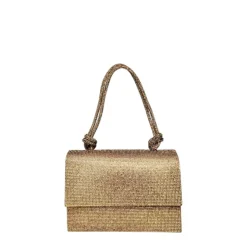Borsa a Mano donna “Menbur” 8546100000/1 Collezione Primavera/Estate 2025 – con tracolla – Oro/Nero
