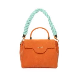 Borsa a mano donna “Dubeliè” Coco Collezione Primavera/Estate 2025 con tracolla – Arancio