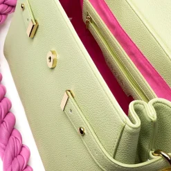 Borsa a mano donna “Dubeliè” Yasmine Collezione Primavera/Estate 2025 con tracolla – Verde