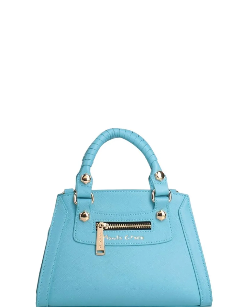 Borsa a mano e a tracolla donna “Manila Grace” S3/A/B247EU Collezione Primavera/Estate 2025 – Giallo/Azzurro