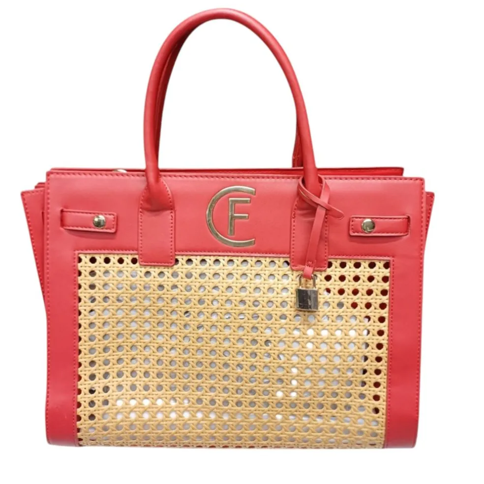Borsa A Mano e a Tracolla donna “CristinaEffe” 4169 Collezione Primavera/Estate 2025 – Rosso