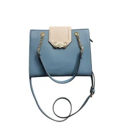 Borsa A Mano e A Tracolla donna “Menbur” 855540051/018 Collezione Primavera/Estate 2025 – Azzurro Stone/ Rosa Orchidea