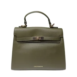 Borsa A Mano e a Tracolla donna “CristinaEffe” BROOKE CF24FW027 Collezione Primavera/Estate 2025 – Verde Khaki