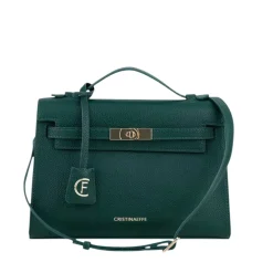Borsa A Mano e a Tracolla donna “CristinaEffe” TAYLOR CF24FW024 Collezione Primavera/Estate 2025 – Verde/Rosso