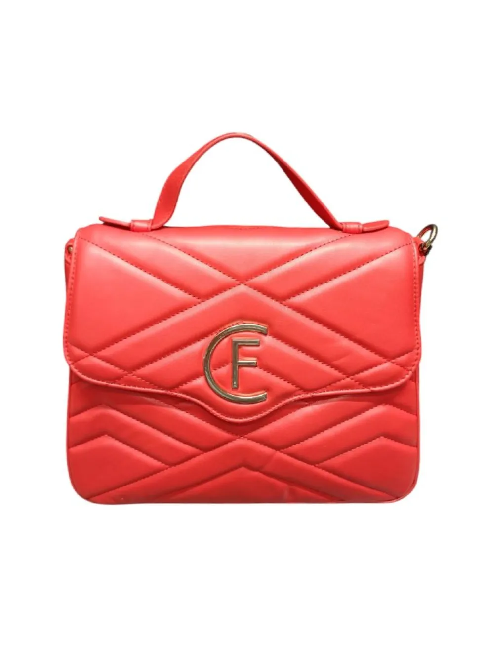 Borsa A Mano e a Tracolla donna “CristinaEffe” CF24FW025 Collezione Primavera/Estate 2025 – Tortora/Rosso/Verde