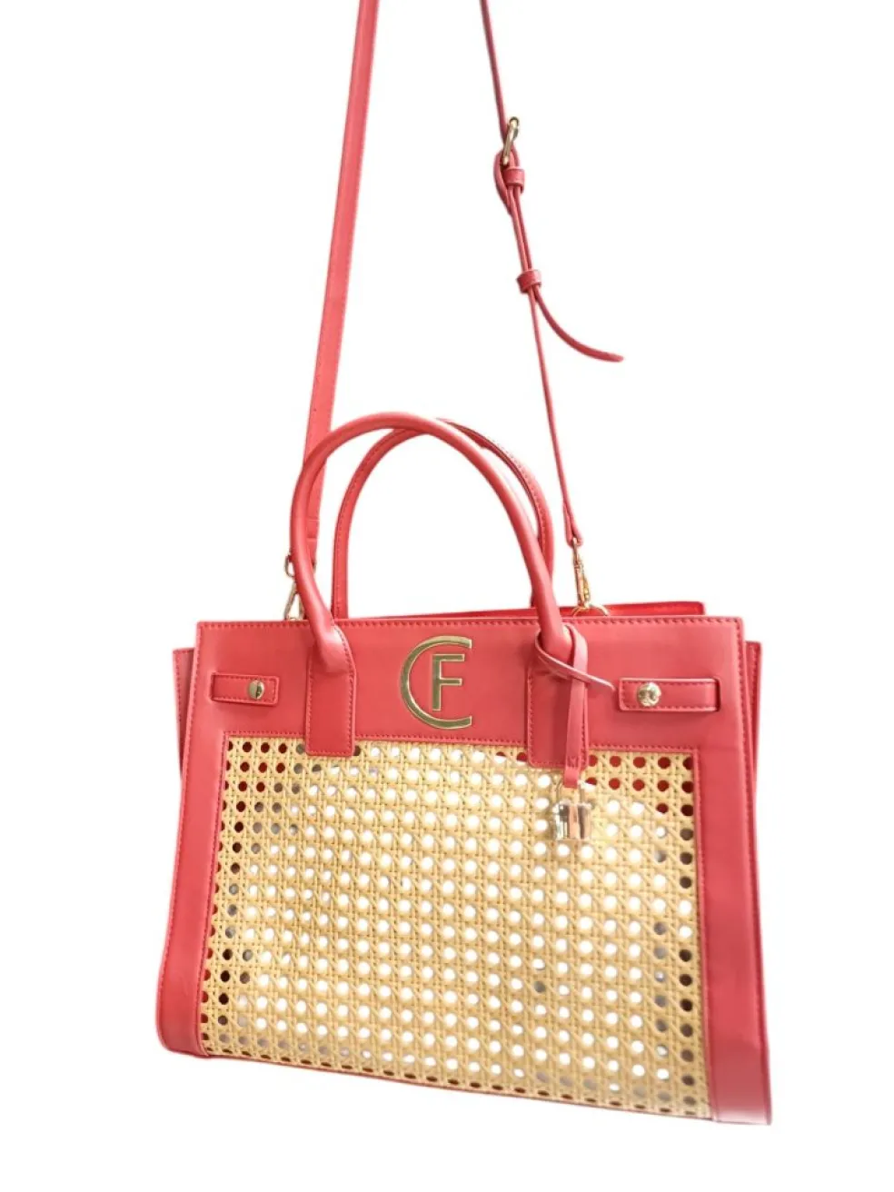 Borsa A Mano e a Tracolla donna “CristinaEffe” 4169 Collezione Primavera/Estate 2025 – Rosso