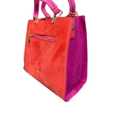 Borsa A Mano e A Tracolla donna “Menbur” 85570056/33 Collezione Primavera/Estate 2025 – Fucsia/Azzurro/Rosa