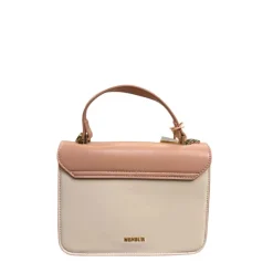 Borsa A Mano e A Tracolla donna “Menbur” 856240040 Collezione Primavera/Estate 2025 – Beige e Tortora/Beige e Rosa Cipria