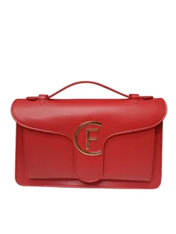 Borsa A Mano e a Tracolla donna “CristinaEffe” Cindy CF24FW021 Collezione Primavera/Estate 2025 – Verde / Rosso