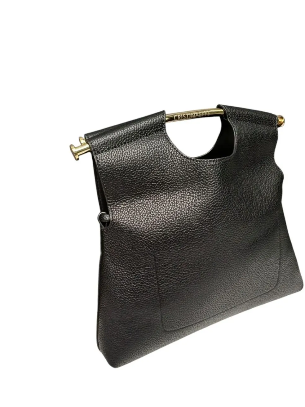 Borsa A Mano e a Tracolla donna “CristinaEffe” 4166 Collezione Primavera/Estate 2025 – Cuoio/ Nero / Panna