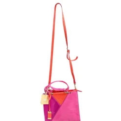 Borsa A Mano e A Tracolla donna “Menbur” 85570056/33 Collezione Primavera/Estate 2025 – Fucsia/Azzurro/Rosa