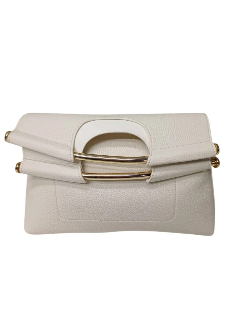 Borsa A Mano e a Tracolla donna “CristinaEffe” 4166 Collezione Primavera/Estate 2025 – Cuoio/ Nero / Panna