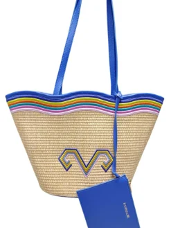 Borsa A Spalla donna “Dubeliè” 7850 Collezione Primavera/Estate 2025 – Cobalto multi