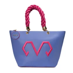 Borsa a spalla donna “Dubeliè” Eva Collezione Primavera/Estate 2025 con tracolla – Verde/Arancio/Viola