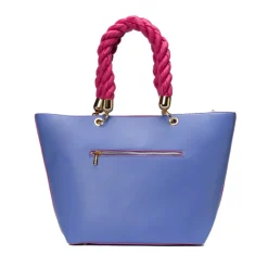 Borsa a spalla donna “Dubeliè” Eva Collezione Primavera/Estate 2025 con tracolla – Verde/Arancio/Viola