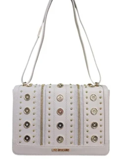 Borsa a spalla donna “Love Moschino” JC4153PP1FLU0110 Collezione Primavera/Estate 2025 – Avorio