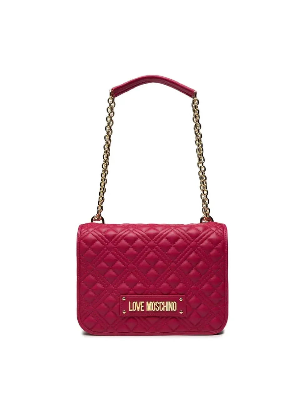 Borsa a spalla donna “Love Moschino” JC4000PP0DLA0751 Collezione Primavera/Estate 2025 – Blu/Fucsia/Nero