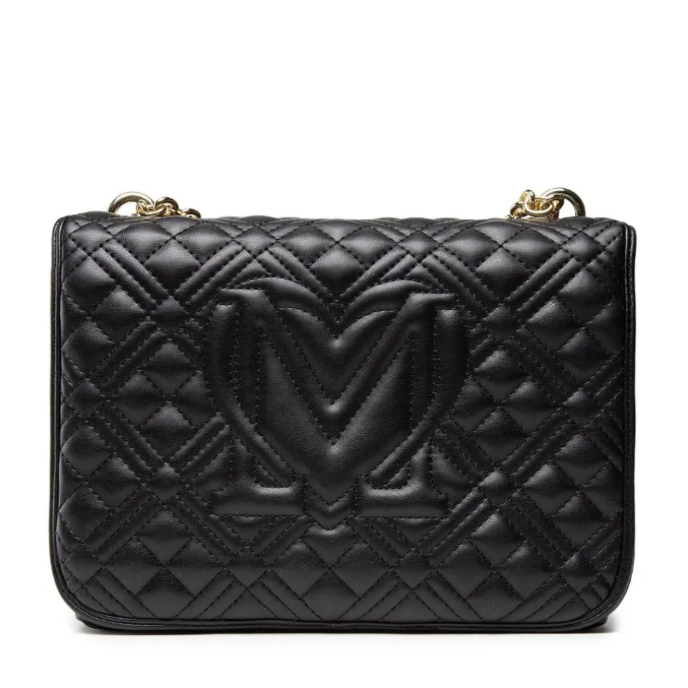 Borsa a spalla donna “Love Moschino” JC4000PP0DLA0751 Collezione Primavera/Estate 2025 – Blu/Fucsia/Nero