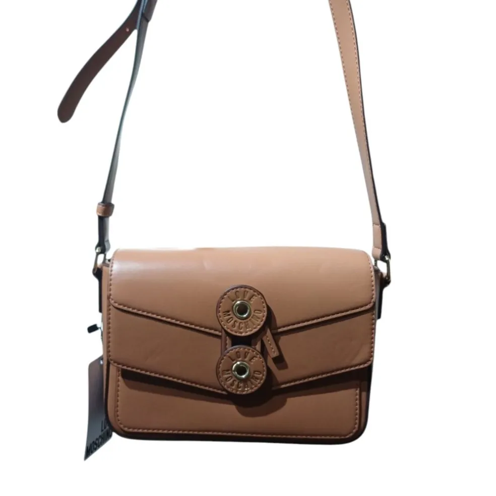 Borsa a tracolla donna “Love Moschino” JC4131PP1FLO0201 Collezione Primavera/Estate 2025 – Camel
