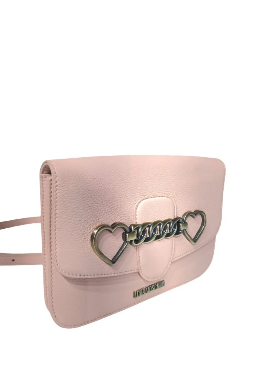 Borsa a tracolla donna “Love Moschino” JC4448PP0FKKW0601 Collezione Primavera/Estate 2025 – Cipria