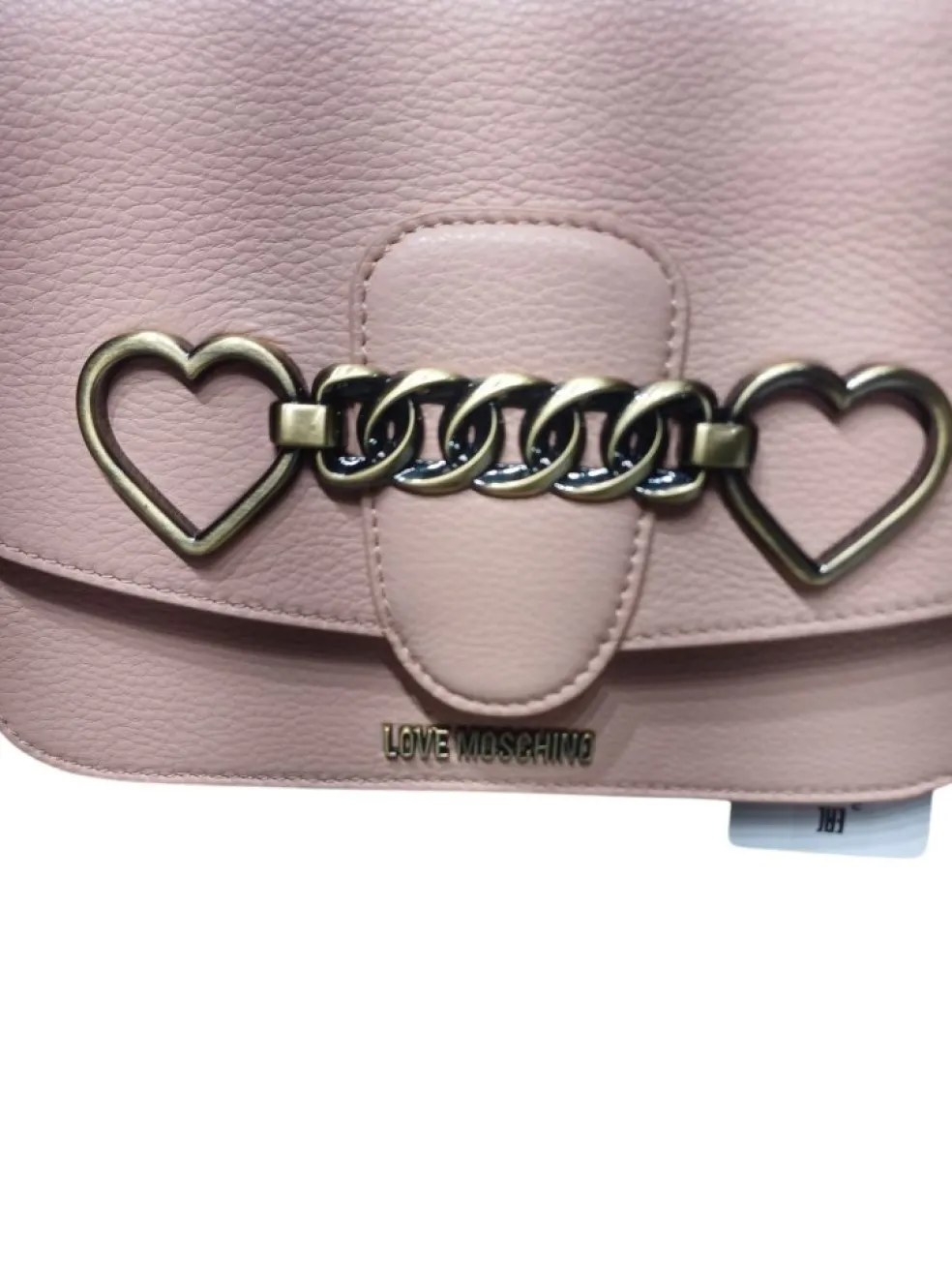 Borsa a tracolla donna “Love Moschino” JC4448PP0FKKW0601 Collezione Primavera/Estate 2025 – Cipria