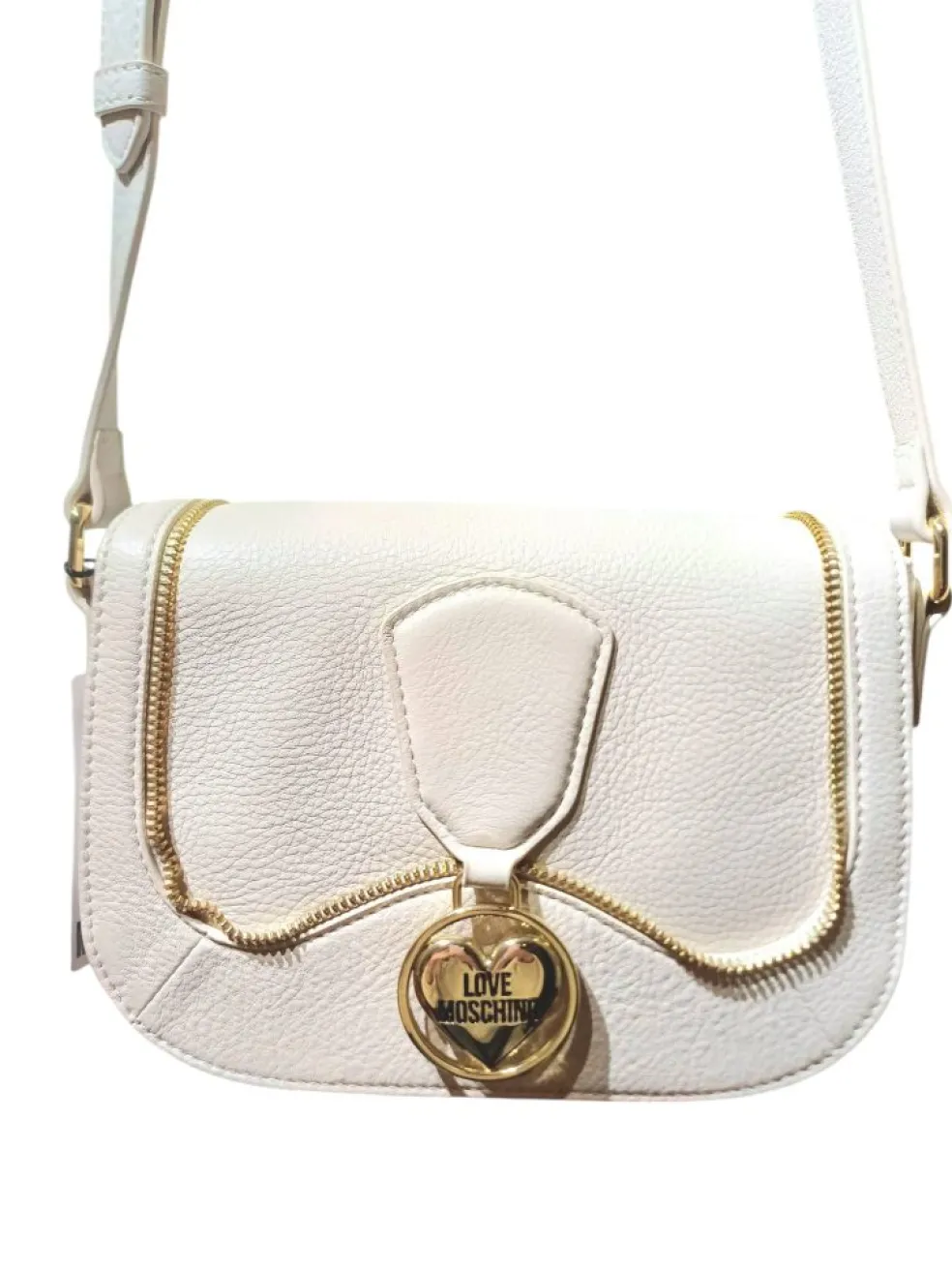 Borsa a tracolla donna “Love Moschino” JC4162PP1FLV1110 Collezione Primavera/Estate 2025 – Avorio