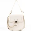Borsa donna a mano “Dubeliè” Camelia Collezione Primavera/Estate 2025 con tracolla – Avorio