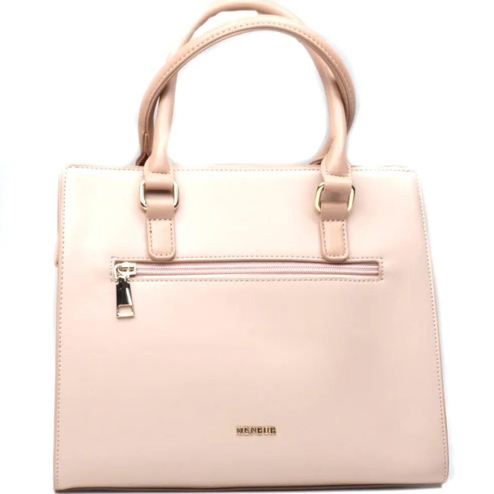 Borsa Donna a Mano e A Tracolla “Menbur” 856270097 Collezione Primavera/Estate 2025 – Rosa Cipria/Beige e Tortora